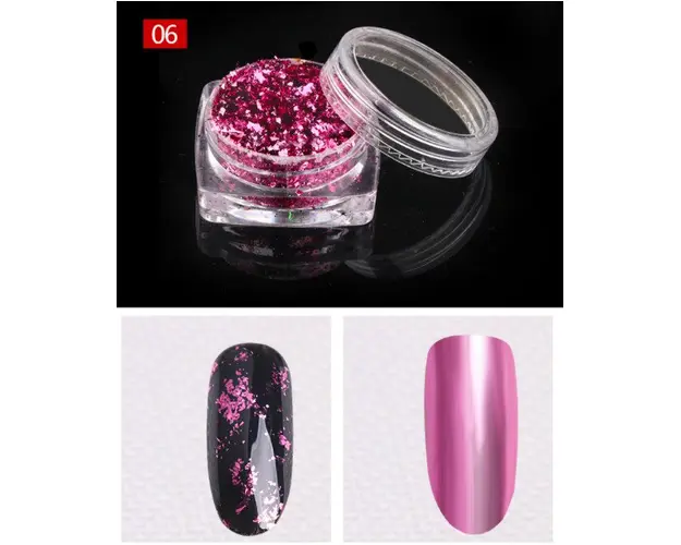 Pudra cu Efect de Oglinda Platinum F407-06 PINK