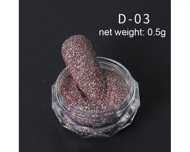 Pudra decor unghii i-059 #3