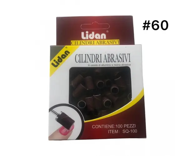 Set 100 butoiase/cilindri smierghel granulatie #60