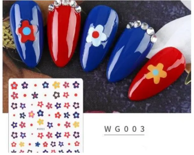 Stiker autoadeziv 12*8cm -WG003