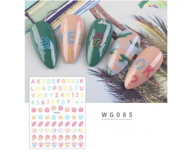 Stiker autoadeziv 12*8cm -WG085