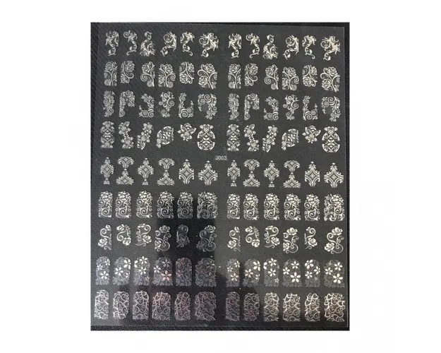 Stiker autoadeziv 22x19cm J003-Argintiu