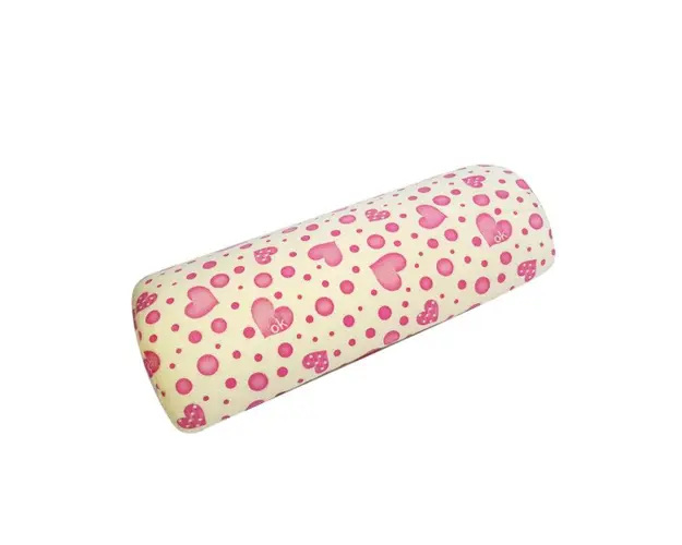 Suport de mana husa detasabila Crem cu inimi