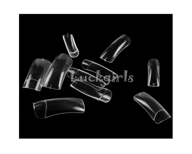 Tipsuri Transparente 100buc Clasic