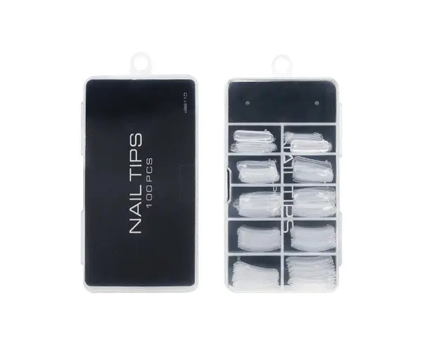 Tipsuri unghii dual form pentru polygel 100bucati