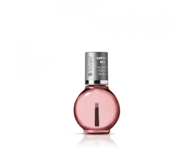 Ulei Cuticule cu pensula 11.5ml Base One Silcare Flower Power