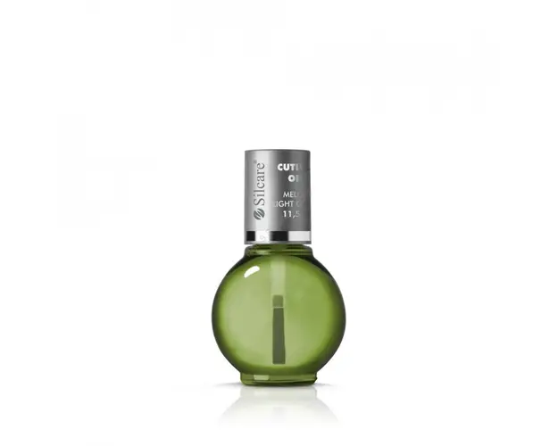 Ulei Cuticule cu pensula 11.5ml Base One Silcare Melon Light Green