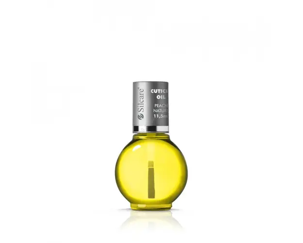 Ulei Cuticule cu pensula 11.5ml Base One Silcare Peach Nature