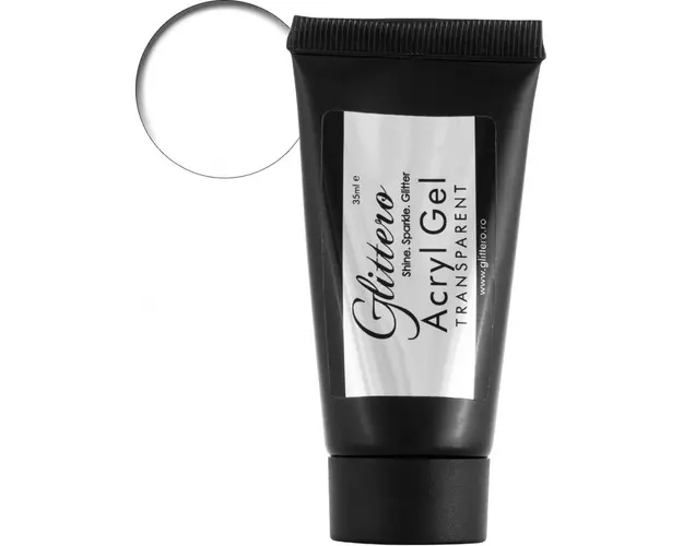 Acryl Gel Glittero Nails - Transparent 35g