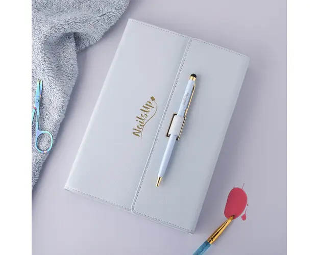 Agenda NailsUp 2023 cu pix - Bleu