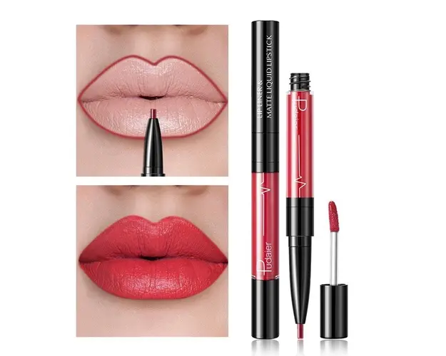 Balsam de Buze si Creion 2 in 1 Matte, Waterproof 02