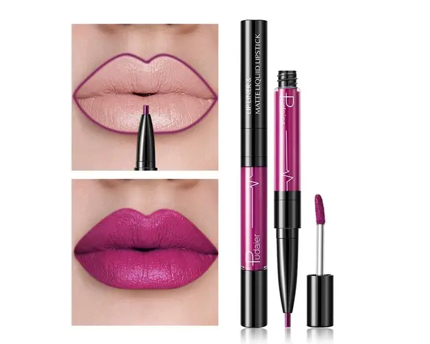 Balsam de Buze si Creion 2 in 1 Matte, Waterproof 12