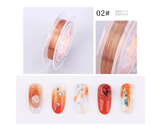 Banda Lita Decor Unghii - Rose