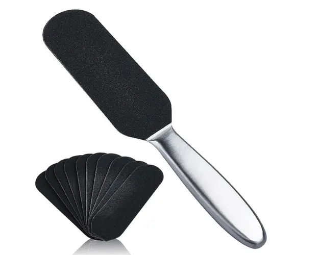 Baza Metalica cu Capete Rezerva, Pila Pentru Calcaie