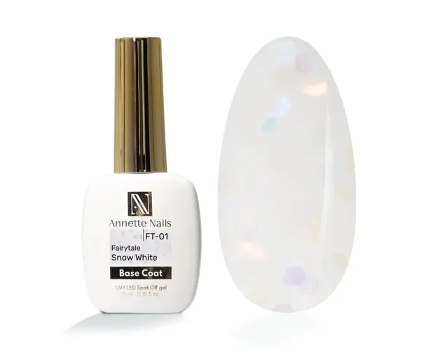 Baza Rubber Annette Nails FairyTale Snow White FT-01