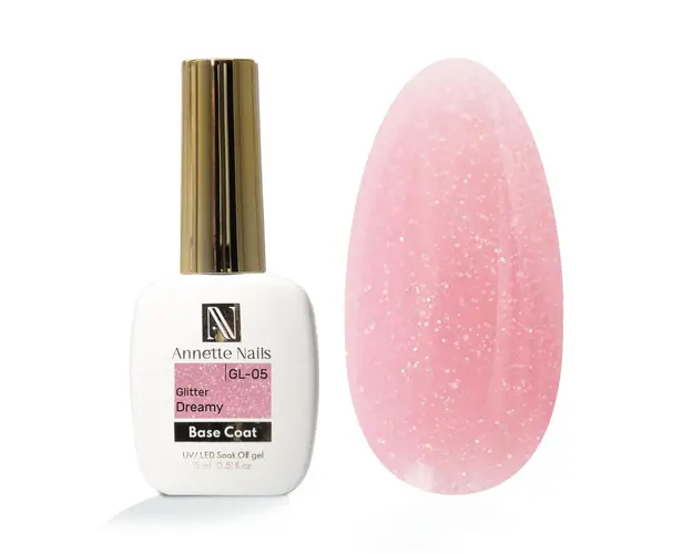 Baza Rubber Annette Nails Glitter Dreamy 12ml GL-05