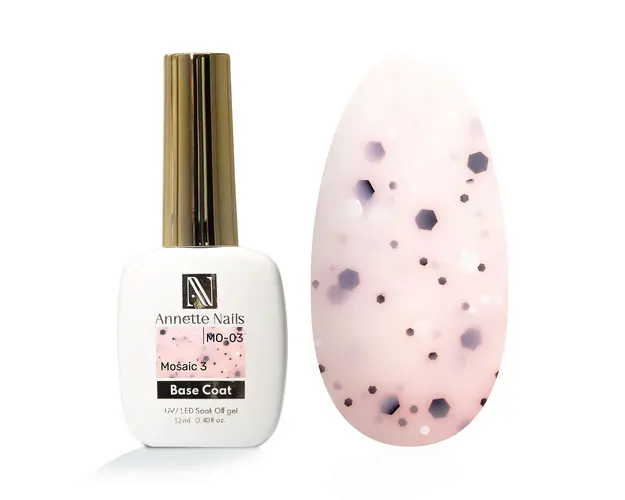 Baza Rubber Annette Nails Mosaic 3 MO-03