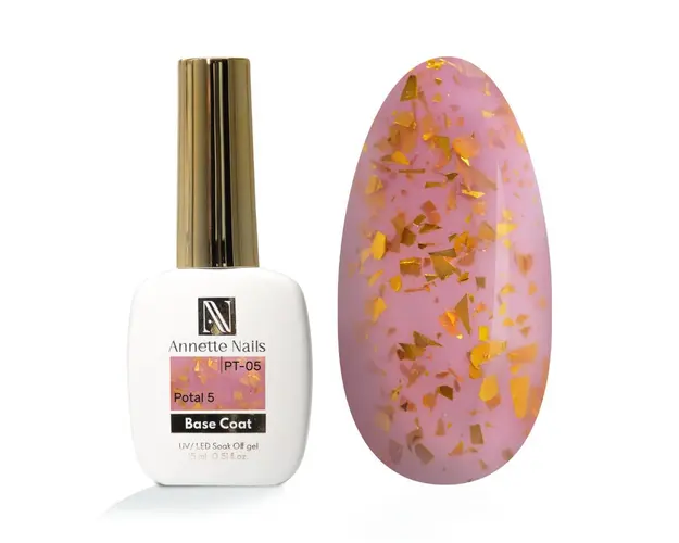 Baza Rubber Annette Nails Potal 5, PT-05 12ml