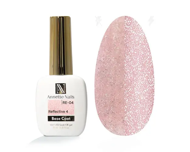 Baza Rubber Annette Nails Reflective 4 RE-04