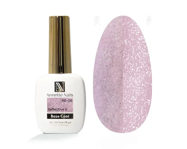 Baza Rubber Annette Nails Reflective 5 RE-05