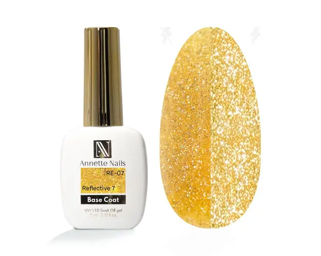 Baza Rubber Annette Nails Reflective 7 RE-07