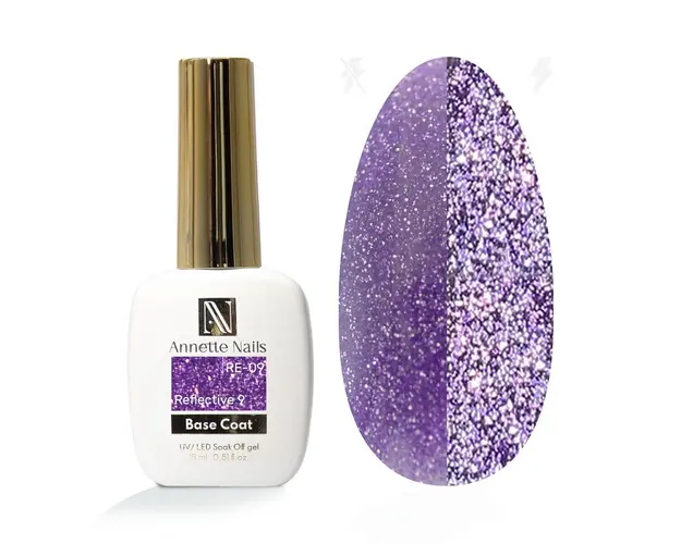 Baza Rubber Annette Nails Reflective 9 RE-09