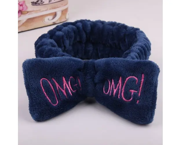 Bentita Cosmetica cu elastic, Albastru