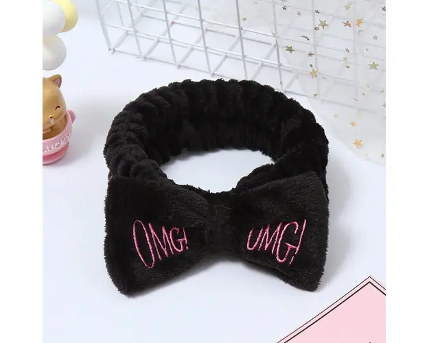 Bentita Cosmetica cu elastic, Negru