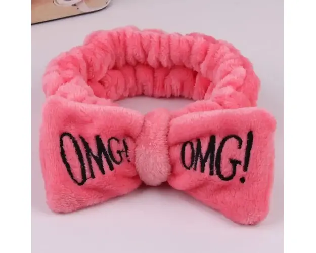 Bentita Cosmetica cu Elastic, Rosu