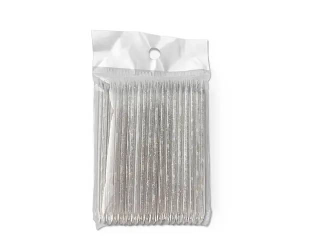 Bete pentru impins cuticula din PVC, Set 100Buc, POC02