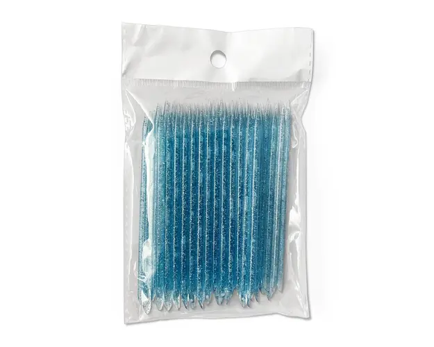 Bete pentru impins cuticula din PVC, Set 100Buc, POC04