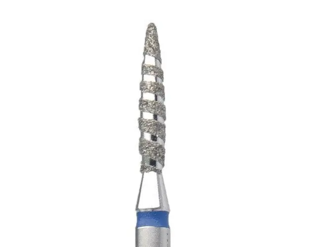 Bit Diamantat Rusesc NailsUp Flacara Tornado Albastru RS-D21-C158