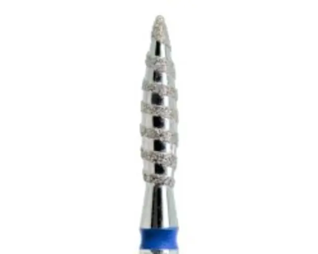 Bit Diamantat Rusesc NailsUp Flacra Tornado Albastru RS- D23-C108