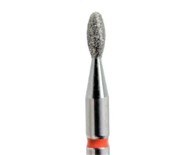 Bit Diamantat Rusesc NailsUp Picatura, rosu, cuticula RS-D18-M101