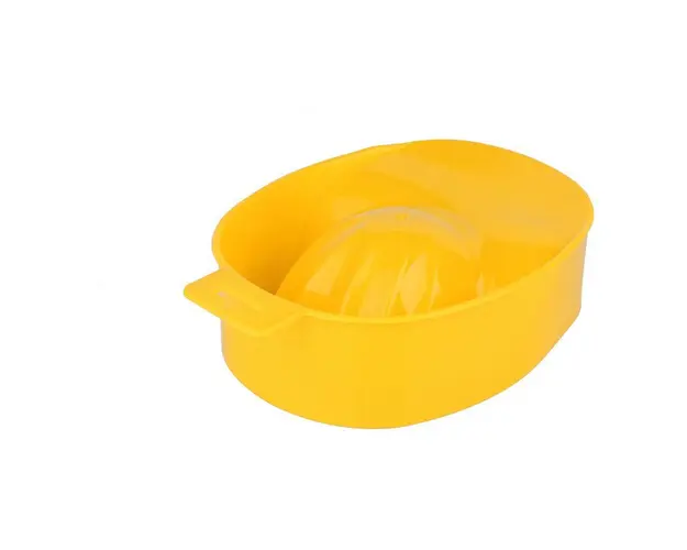 Bol Manichiura Plastic Galben