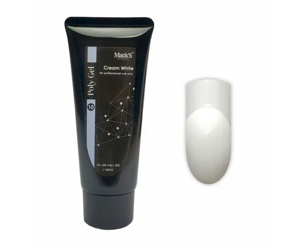 Cream White PolyGel Mack's