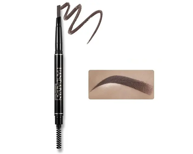 Creion sprancene 2in1 cu Perie, Waterproof, Dark Brow 05
