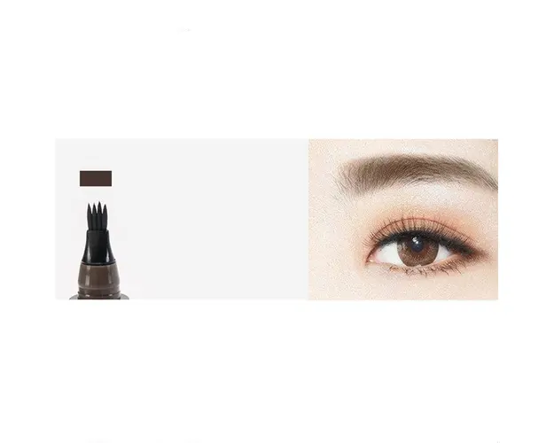 Creion Sprancene Corector cu Efect Microblading Rezistent la Apa 04 Gray Brown