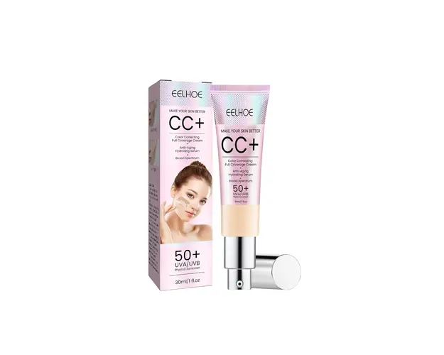 Crema Coloranta de Fata, CC Cream SPF 50 Light Color 30ml