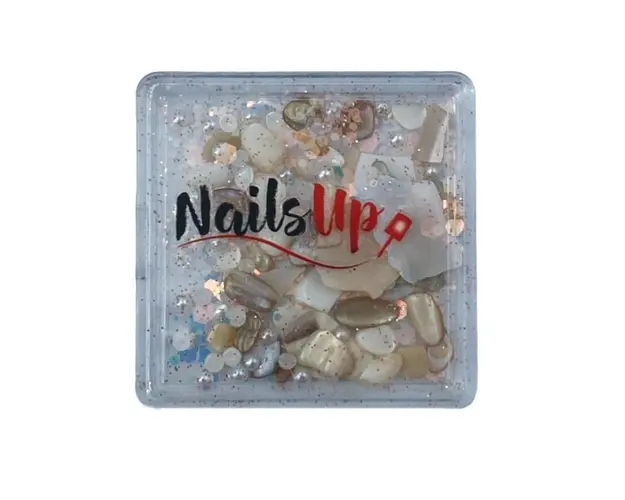 Decor Unghii NailsUp Nail Art Mix Silver 02