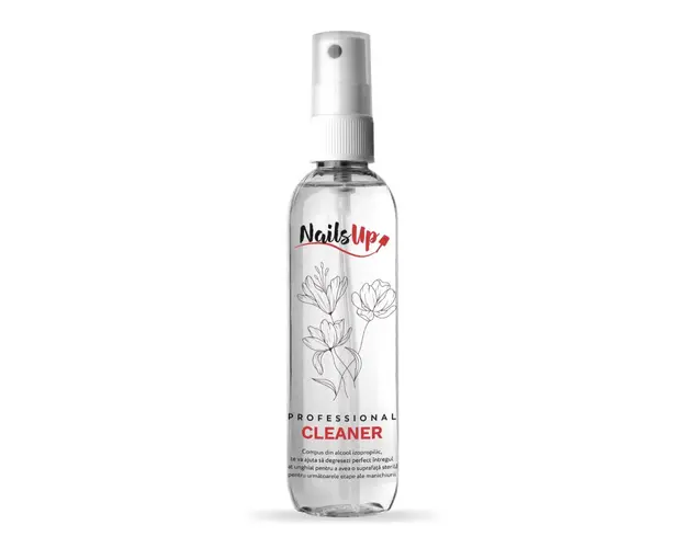 Degresant Cleaner Unghii NailsUp cu pulverizator 100ml