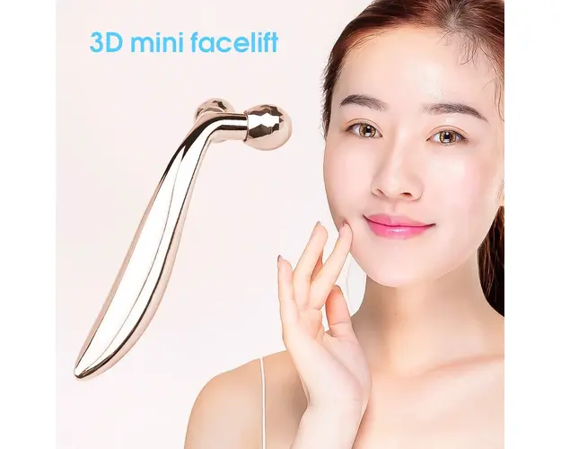 Dispozitiv 3D Pentru Masaj si Remodelare Faciala Gold