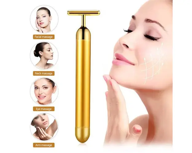 Dispozitiv Energy Beauty Pentru Reimprospatare Faciala, Gold