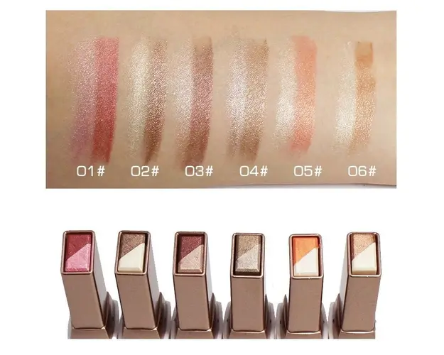 Dublu Stick Glitter, Paleta de Ochi 01