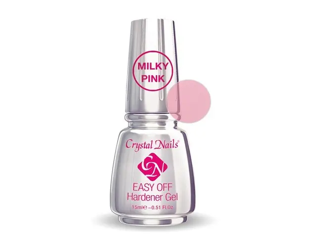 Easy Off Hardener Gel  Milky Pink