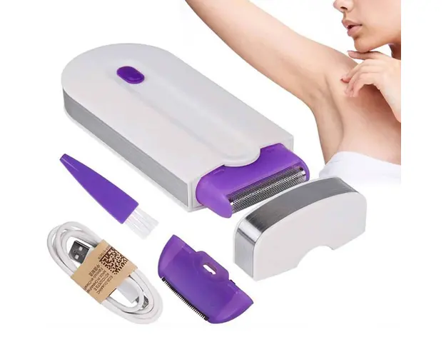 Epilator Reincarcabil Cu Lumina, Tehnologie Sensa-Light