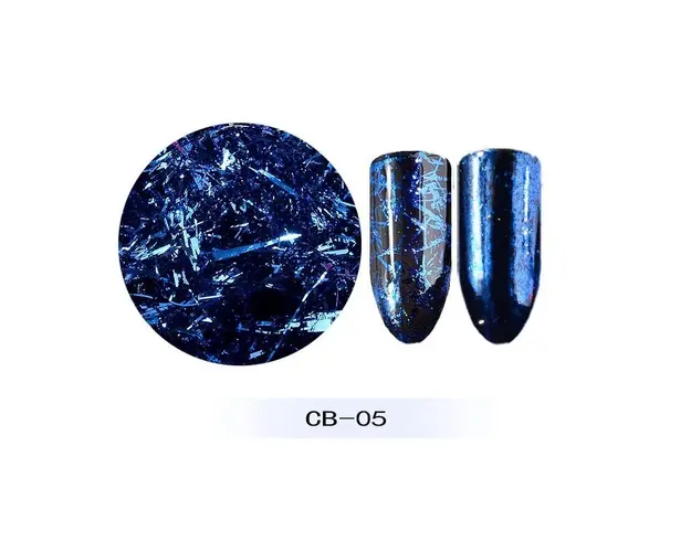 Foita decor unghii Blue 04