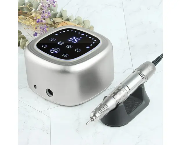 Freza Unghii Profesionala 75W, 35.000 RPM, Silver