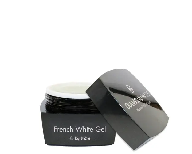 Gel Alb French Diamond Nails 15g
