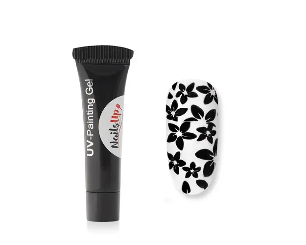 Gel Color Art Painting NailsUp 5g Black